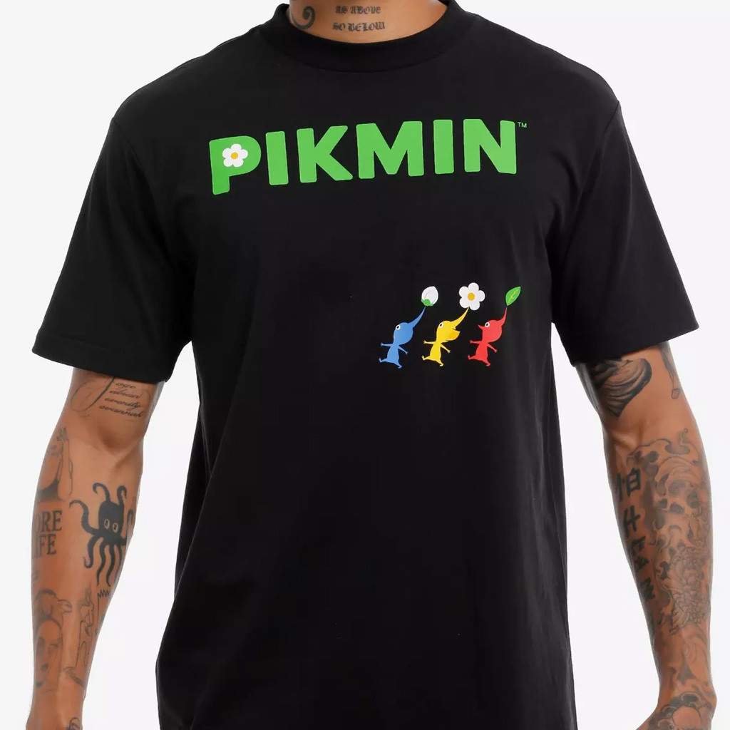 Pikmin Merch Pikmin Logo Marching T-Shirt Birthday Gift Ideas For Husband Pikmin Merch Pikmin Logo Marching T-Shirt Birthday Gift Ideas For Husband