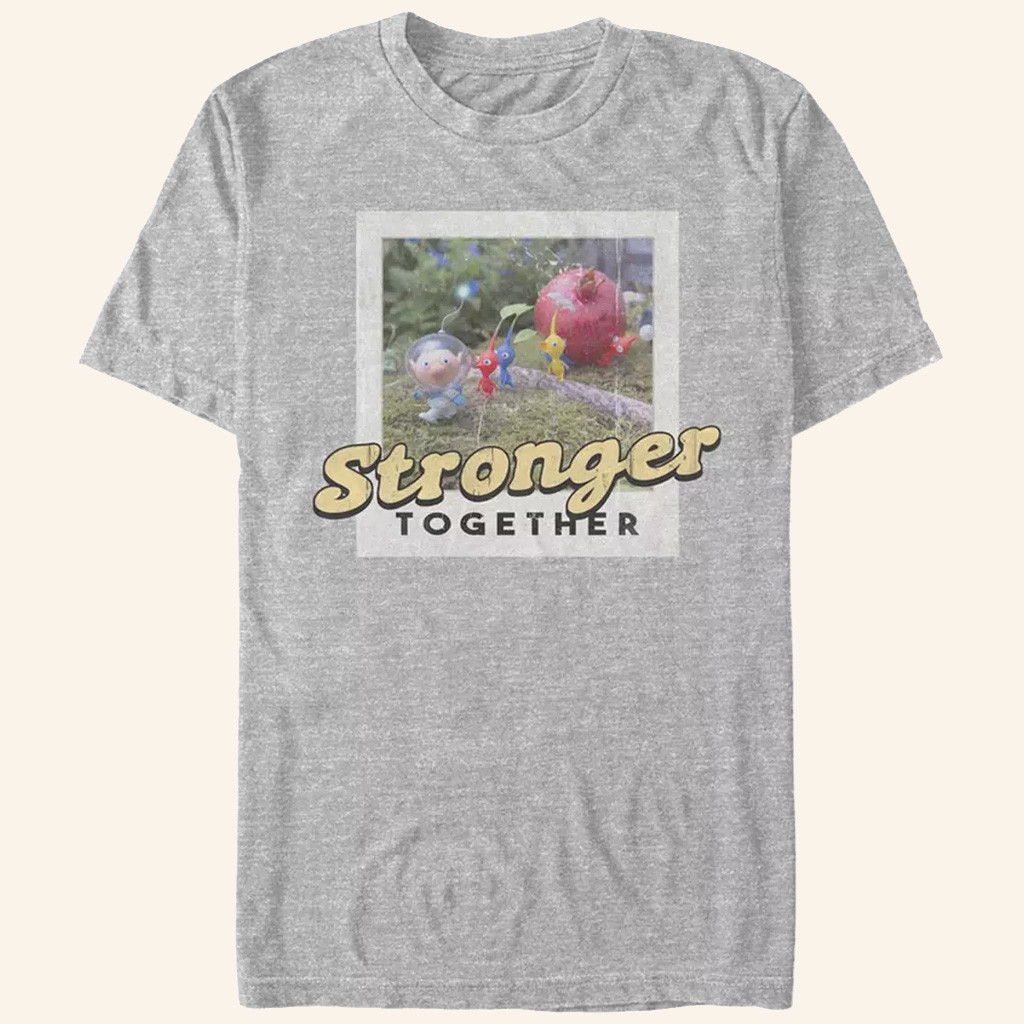 Pikmin Merch Strong Together T-Shirt Birthday Ideas For Husband