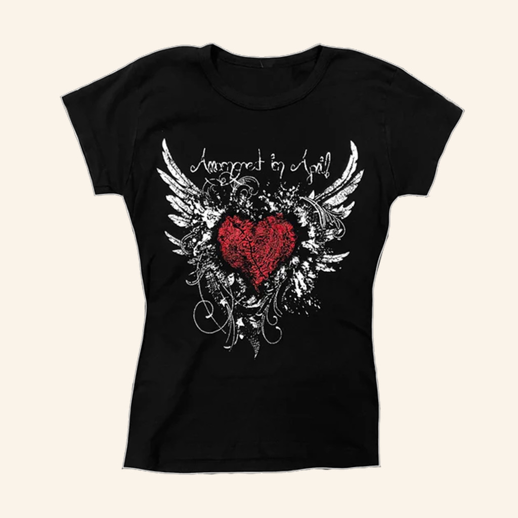 PILED FLESH Merch Arranged In April Heart Baby Tee Best Gifts For Sister PILED FLESH Merch Arranged In April Heart Baby Tee Best Gifts For Sister