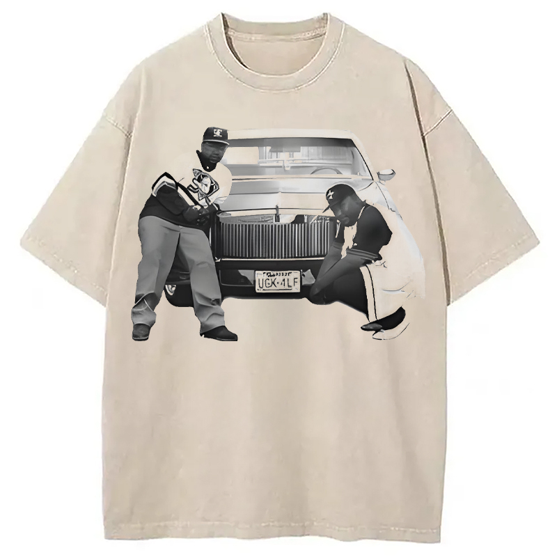 Pimp Car UGK Washed T-Shirt Funny Graphic Gift For Friends Gifts For Sister