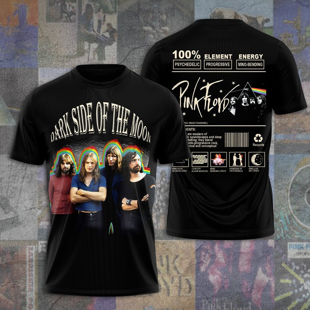 Pink Floyd 3D T-Shirt Gift Ideas For Music Lovers