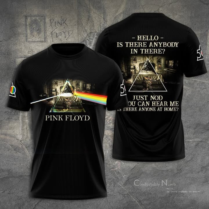 Pink Floyd Hello Is There Anybody In There Shirt Simple Father's Day Gift Ideas