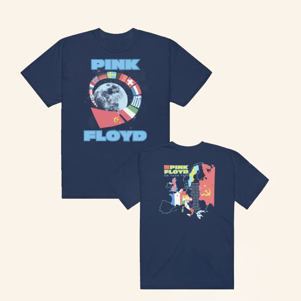 Pink Floyd Merch On Tour 1989 T-Shirt Christmas Gifts For Rock Fans Pink Floyd Merch On Tour 1989 T-Shirt Christmas Gifts For Rock Fans