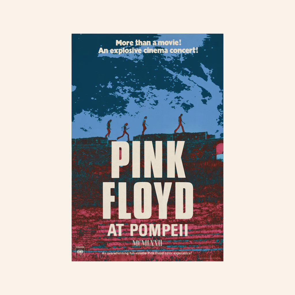 Pink Floyd Merch Pink Floyd At Pompeii Movie Poster Home Decor Gifts For A Rock Music Lover Pink Floyd Merch Pink Floyd At Pompeii Movie Poster Home Decor Gifts For A Rock Music Lover