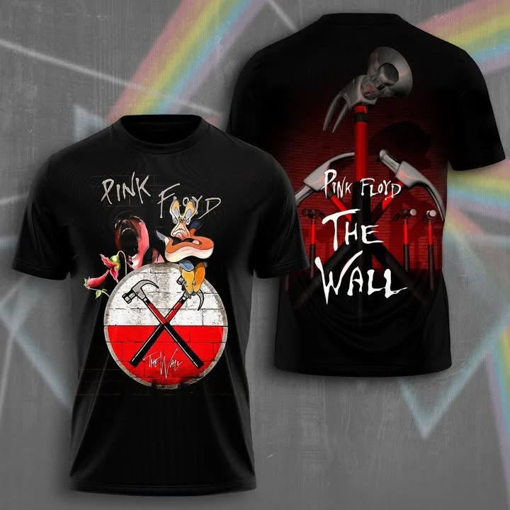 Pink Floyd Merch Pink Floyd The Wall T-Shirt Best Father's Day Gifts For Rock Band Fans