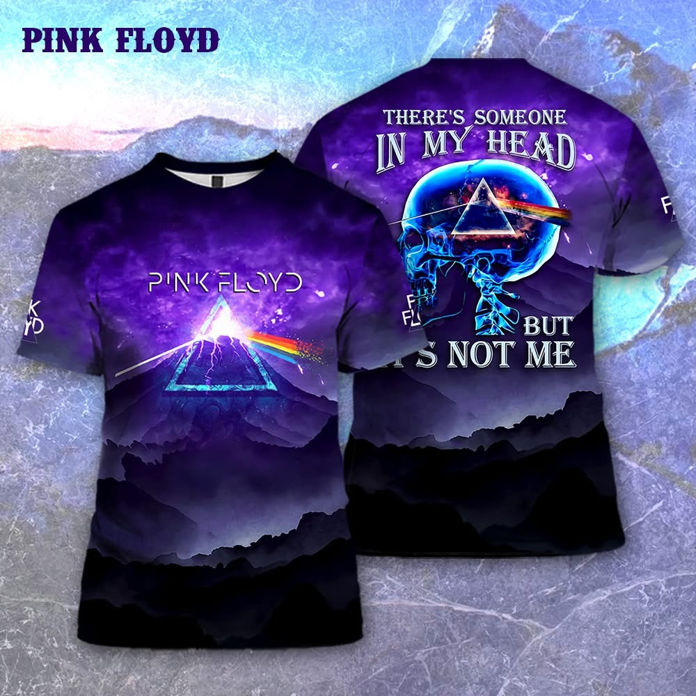 Pink Floyd Merch T-Shirt There's Someone In My Head But It's Not Me Fan Gift Ideas