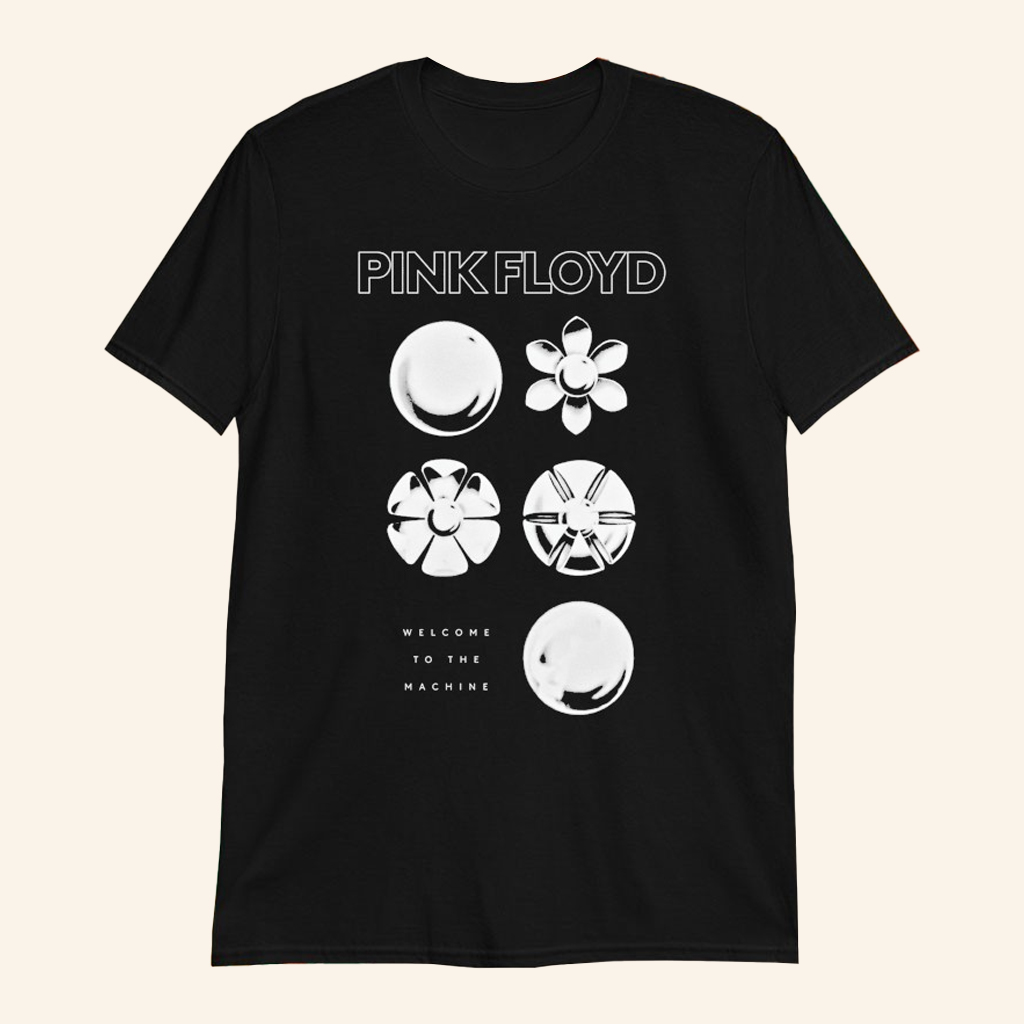 Pink Floyd Merch Welcome To The Machine Wish You Were Here 50 Years T-Shirt Gifts For Music Fan