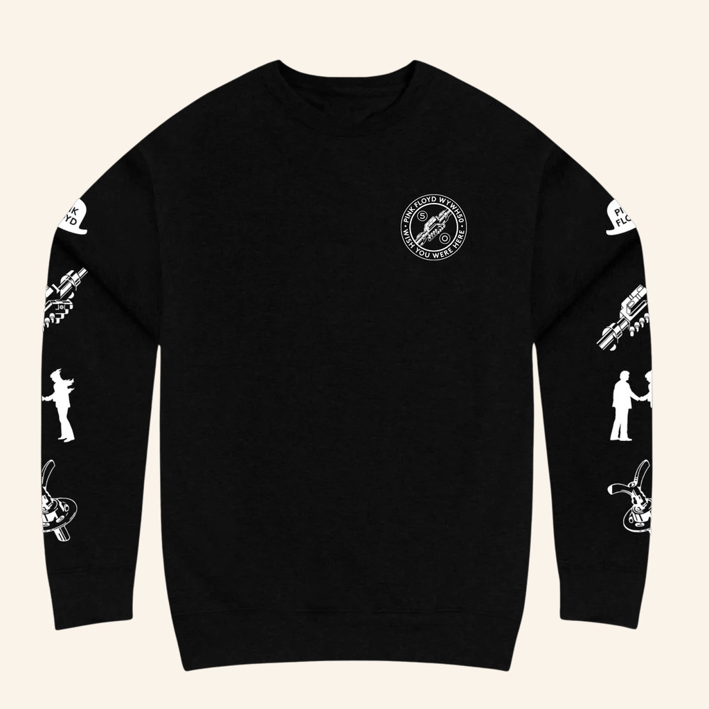 Pink Floyd Merch Wywh 50 Icons Crewneck Sweatshirt Christmas Gifts For Rock Fans