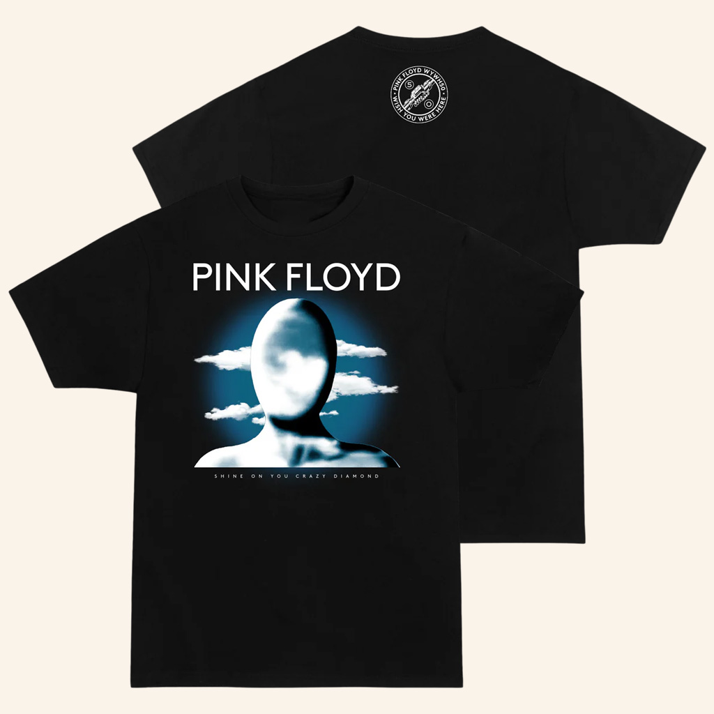 Pink Floyd Merch WYWH 50 In The Clouds Black T-Shirt Music Lover Gifts For Him Pink Floyd Merch WYWH 50 In The Clouds Black T-Shirt Music Lover Gifts For Him