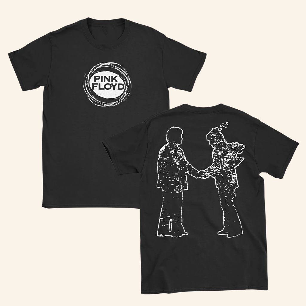 Pink Floyd Merch WYWH 50 Outline T-Shirt Presents For Rock Music Lovers