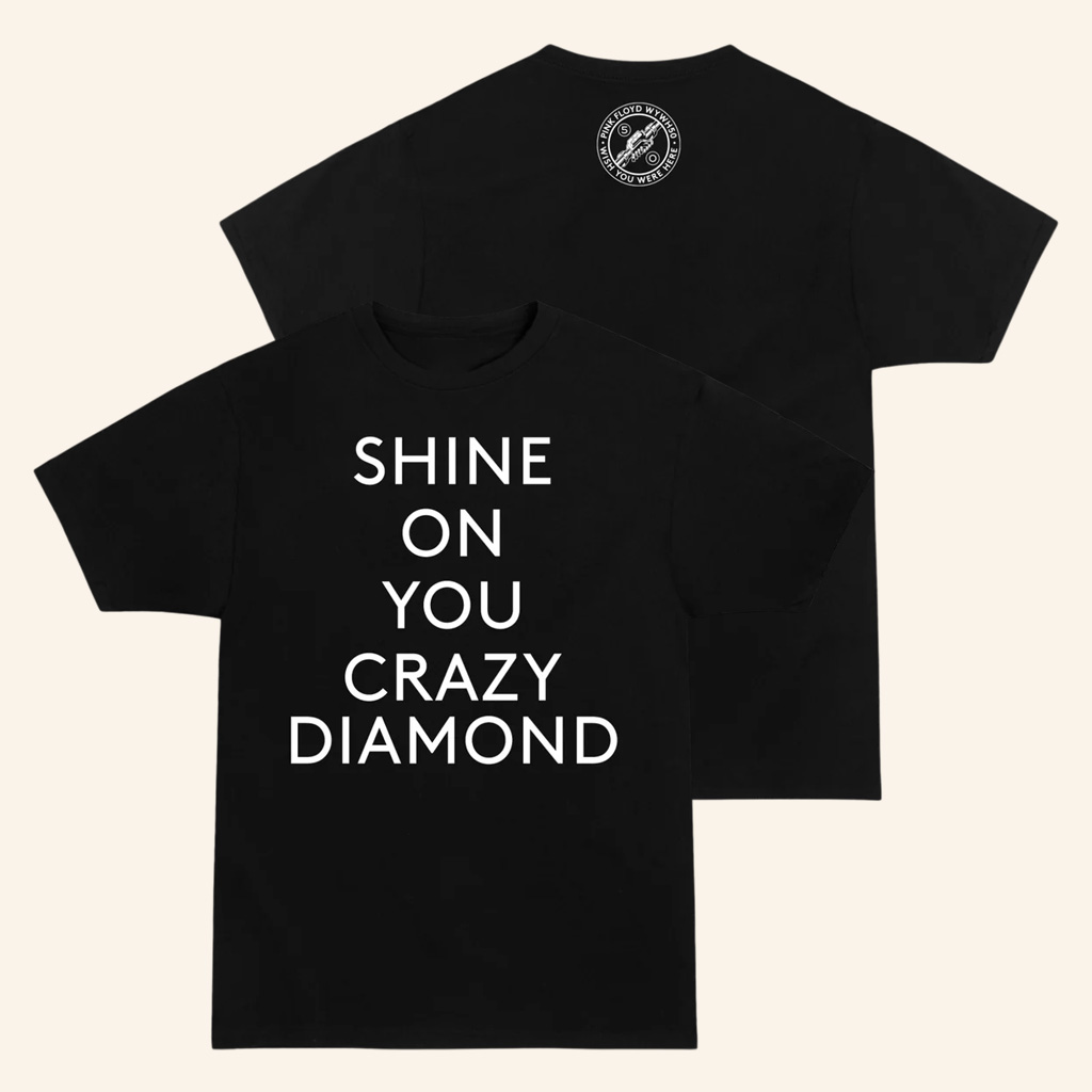 Pink Floyd Merch WYWH 50 Shine On You Crazy Diamond T-Shirt Music Gift Ideas For Guys Pink Floyd Merch WYWH 50 Shine On You Crazy Diamond T-Shirt Music Gift Ideas For Guys