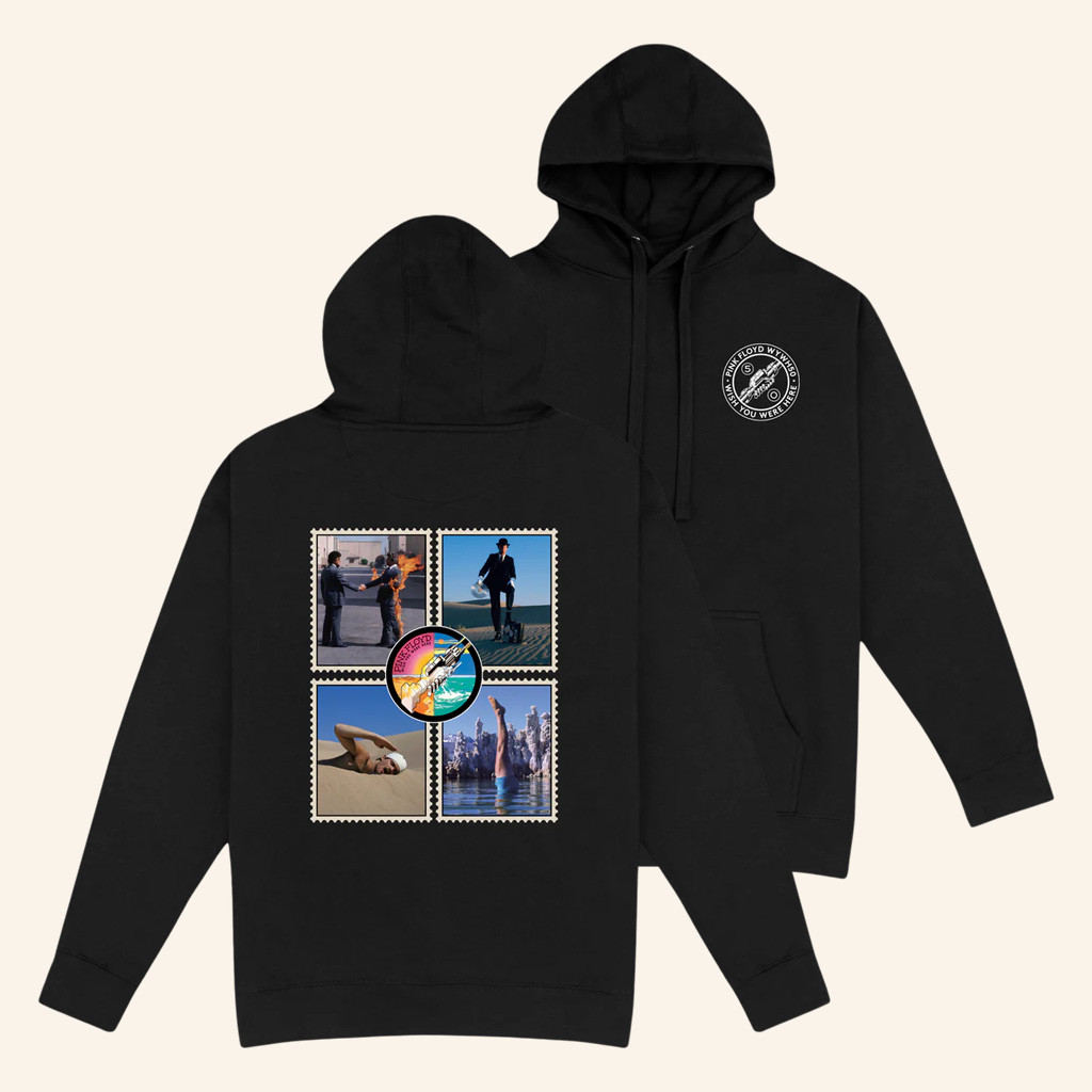 Pink Floyd Merch WYWH 50 Stamps Hoodie Best Gifts For Rock Music Lovers