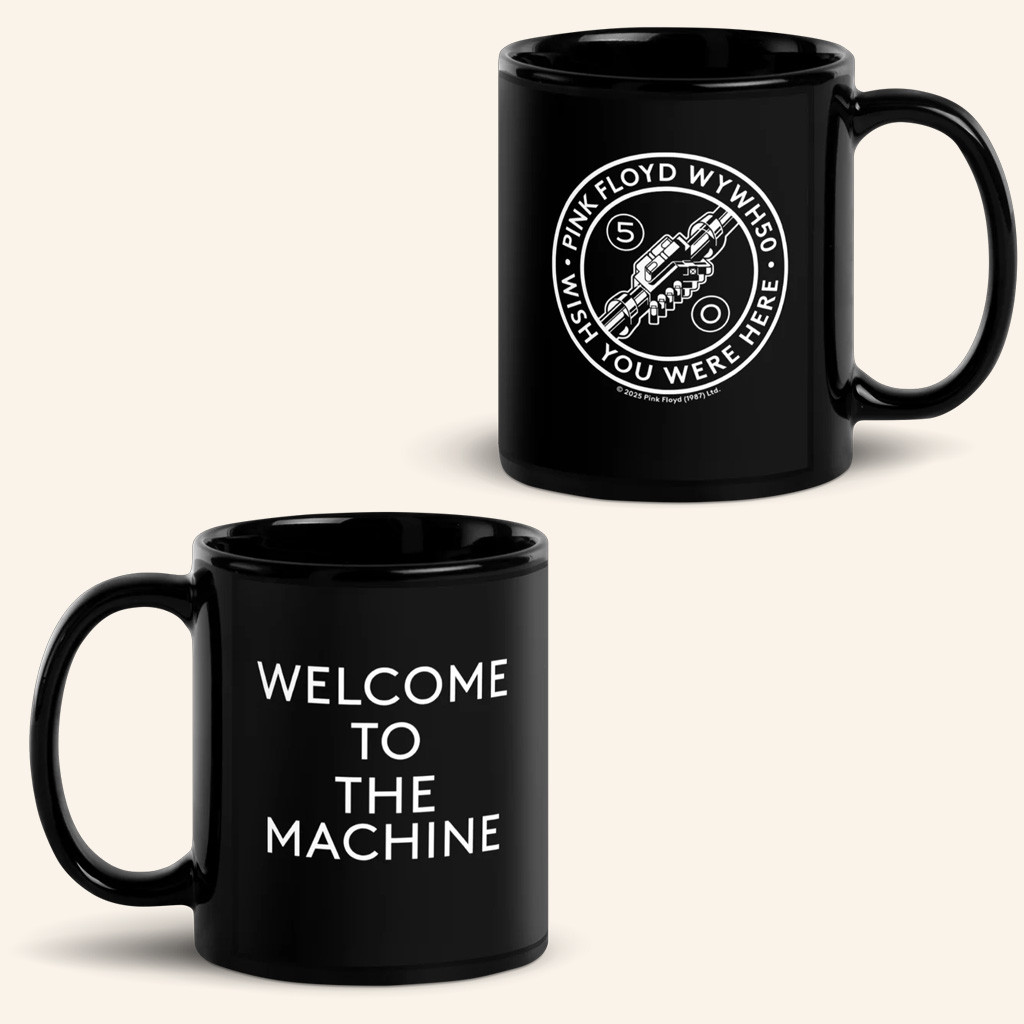 Pink Floyd Merch WYWH 50 Welcome To The Machine Mug Gifts For Rock Music Lovers Pink Floyd Merch WYWH 50 Welcome To The Machine Mug Gifts For Rock Music Lovers