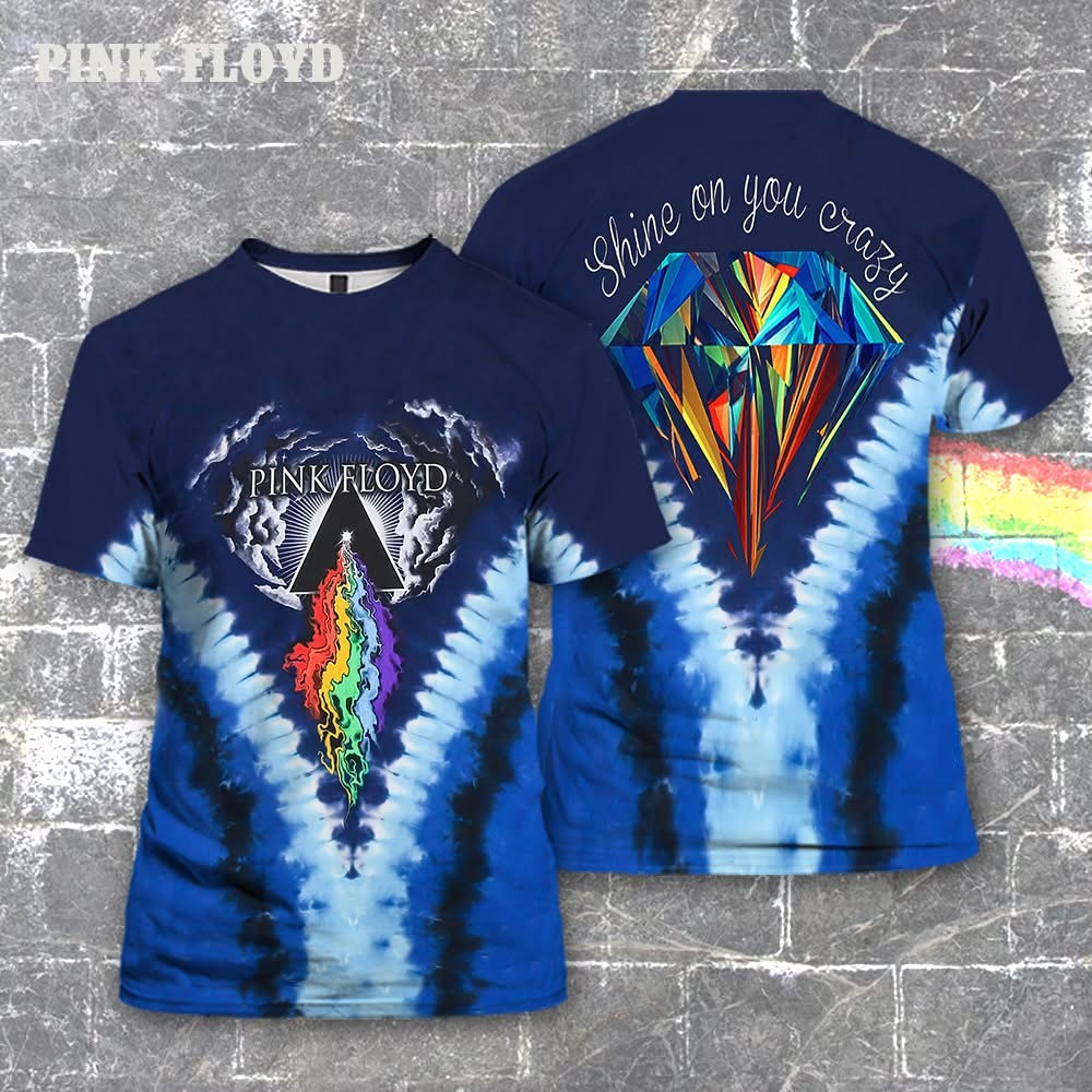 Pink Floyd Shirt Shine On You Crazy Pink Floyd Tee Shirts Cool Gifts For Fans For Dad