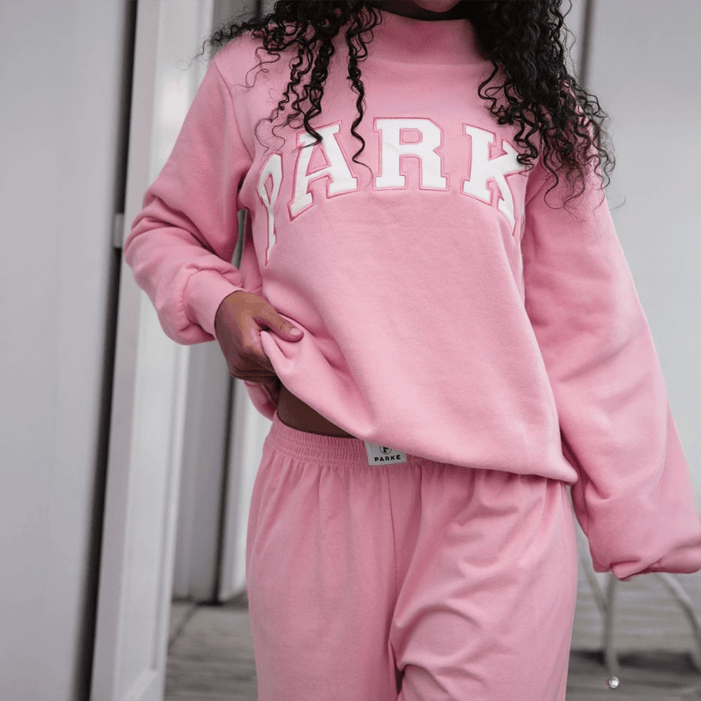 Pink Parke Sweatshirt Parke Summer Drop Good Gifts For Wife Pink Parke Sweatshirt Parke Summer Drop Good Gifts For Wife
