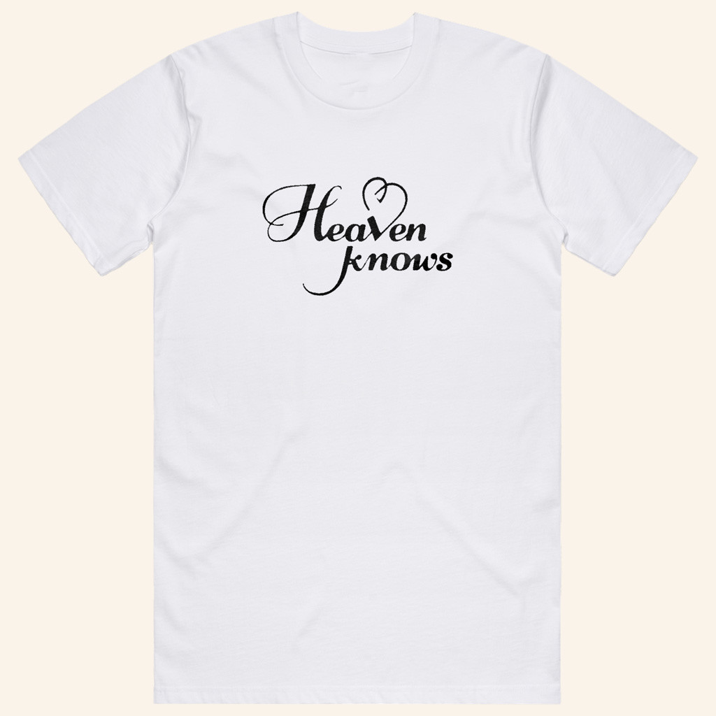 PinkPantheress Merch Heaven Knows White T-Shirt Great Gifts For Besties