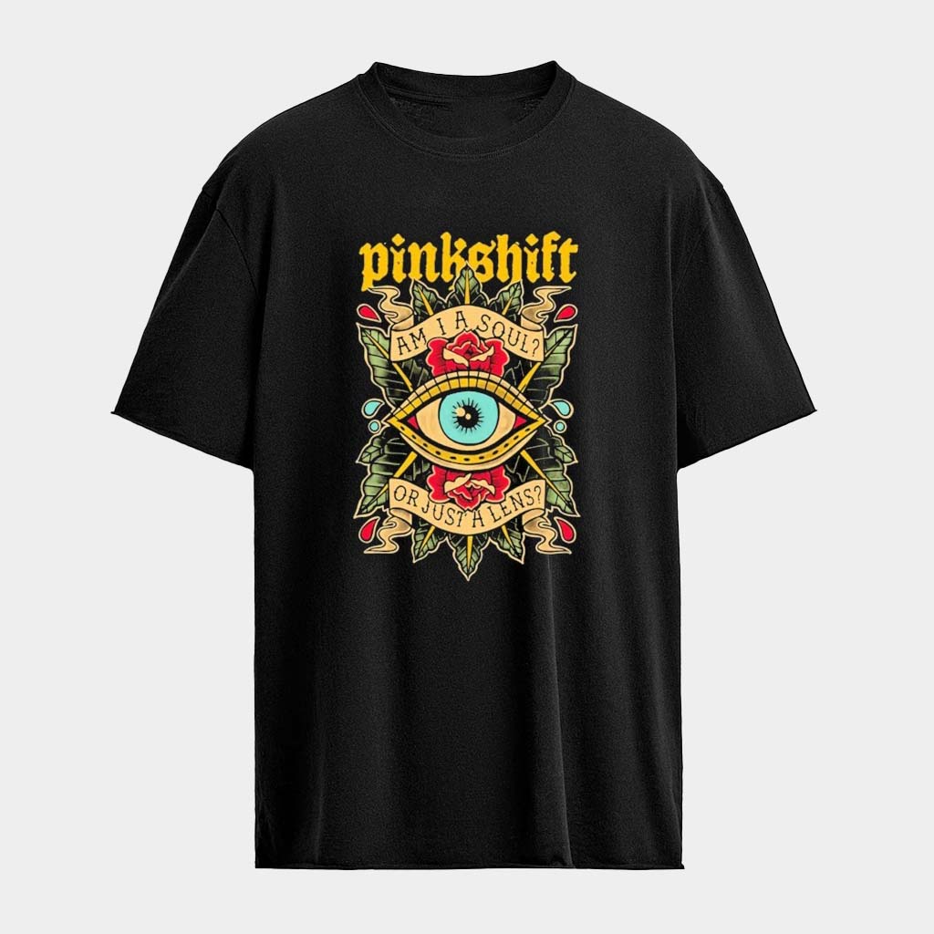 Pinkshift Am I A Soul Or Just A Lens Earthkeeper Tour 2026 Eye T-Shirt Pinkshift Merch Gifts