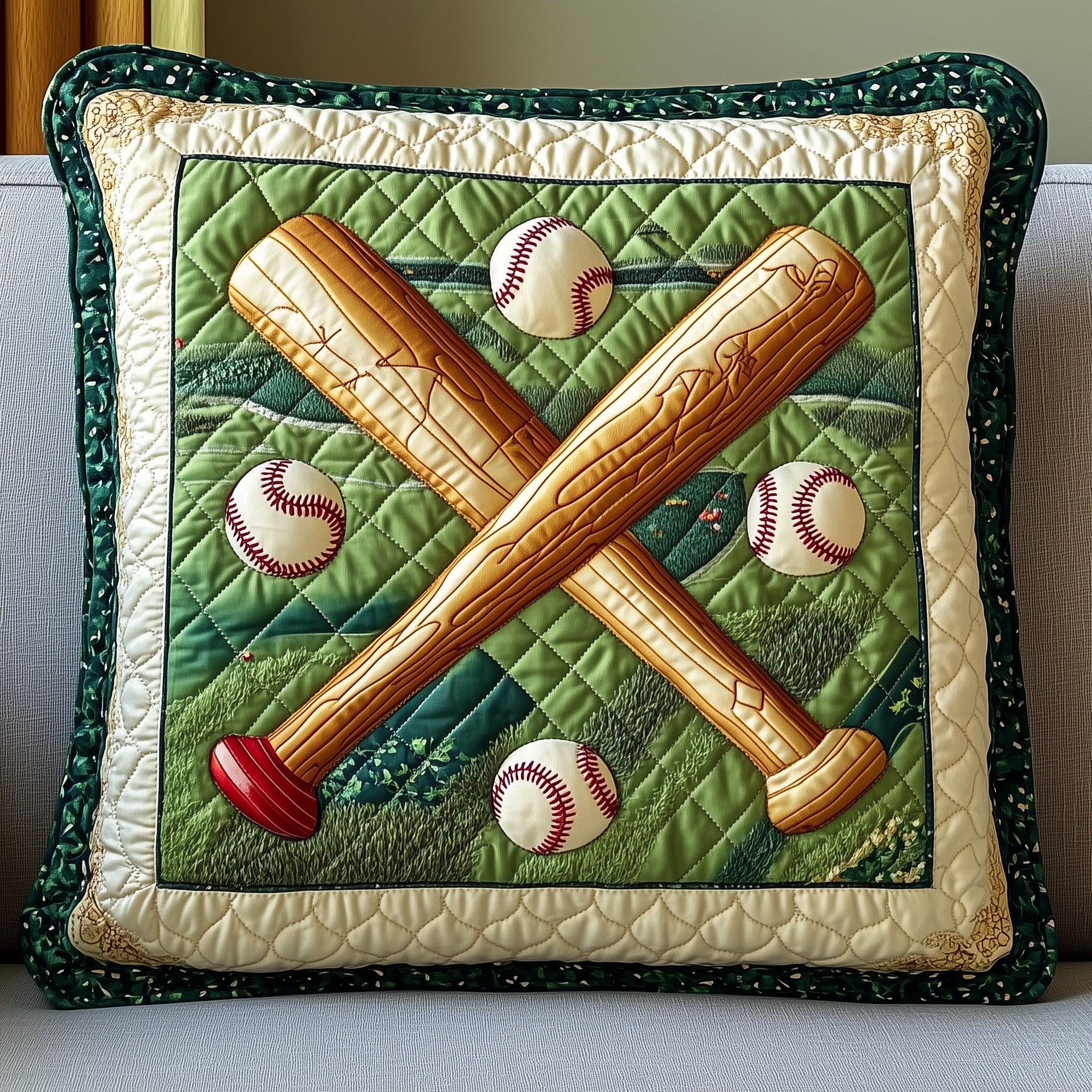 Pitch Perfect Quilted Pillow Case Pillow Protector CoverBaseball Christmas Presents