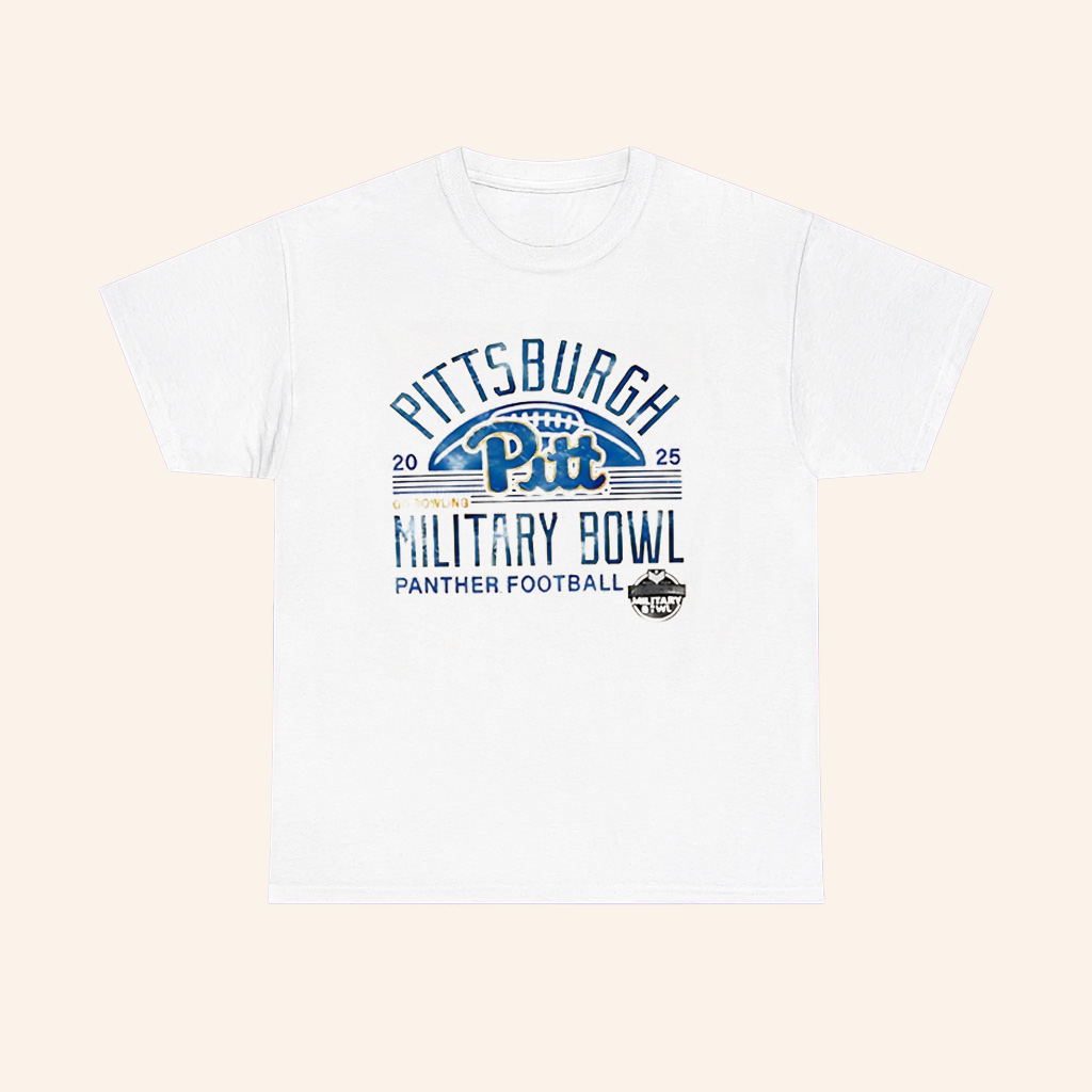 Pitt Pittsburgh Panthers 2025 Military Bowl T Shirt Pitt Pittsburgh Panthers 2025 Military Bowl T Shirt