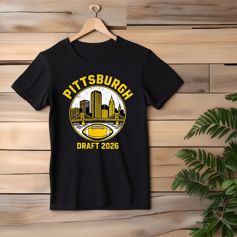 Pittsburgh Draft 2026 Football T-Shirt NFL Draft Merch Unique Present For Football Lovers