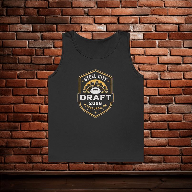 Pittsburgh Draft 2026 Tank Top 2026 NFL Draft Pittsburgh Shirt Football Lover Gift