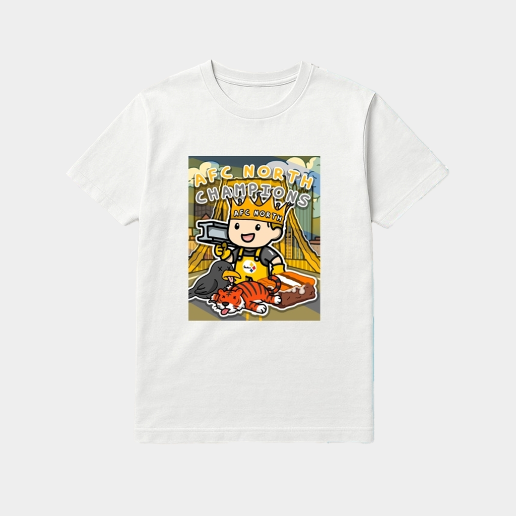 Pittsburgh Football 2025 AFC North Division Champions Shirt Presents For Football Lovers