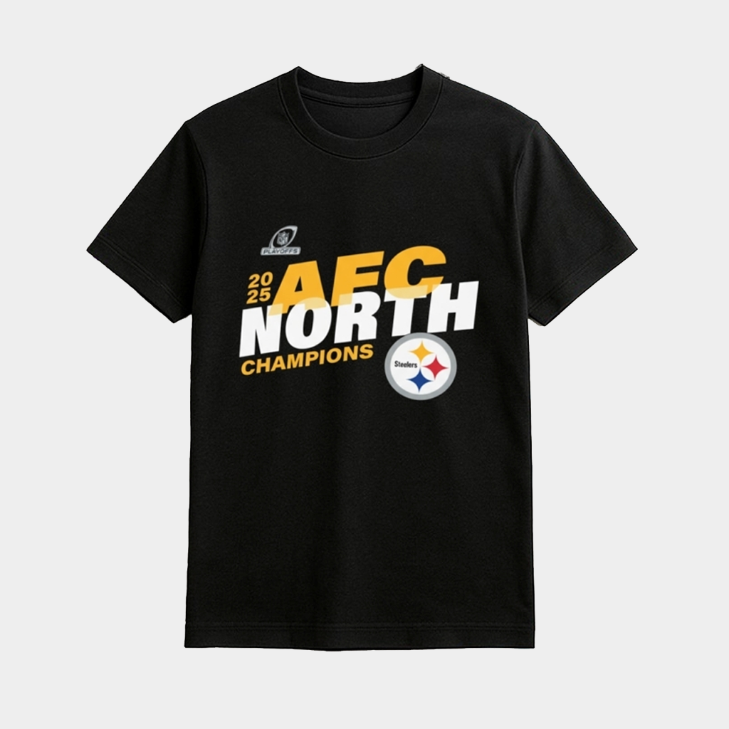 Pittsburgh Football AFC North Champions Shirt Steelers Merch Gifts For Husband
