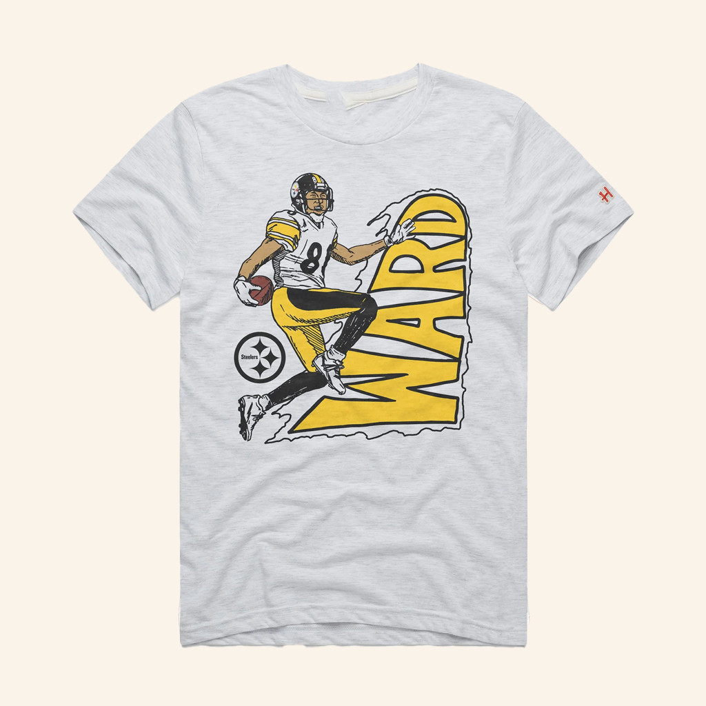 Pittsburgh Football Hines Ward T-shirt Best Gifts For Football Fans