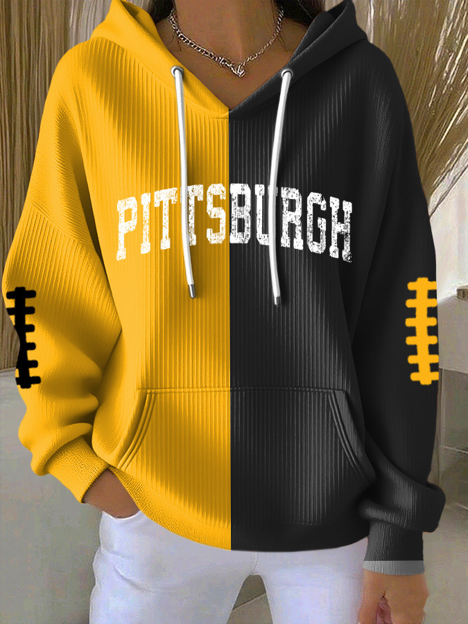 Pittsburgh Football Hoodie Pittsburgh Strong PS Merch Gameday Shirts Gifts For Football Lovers