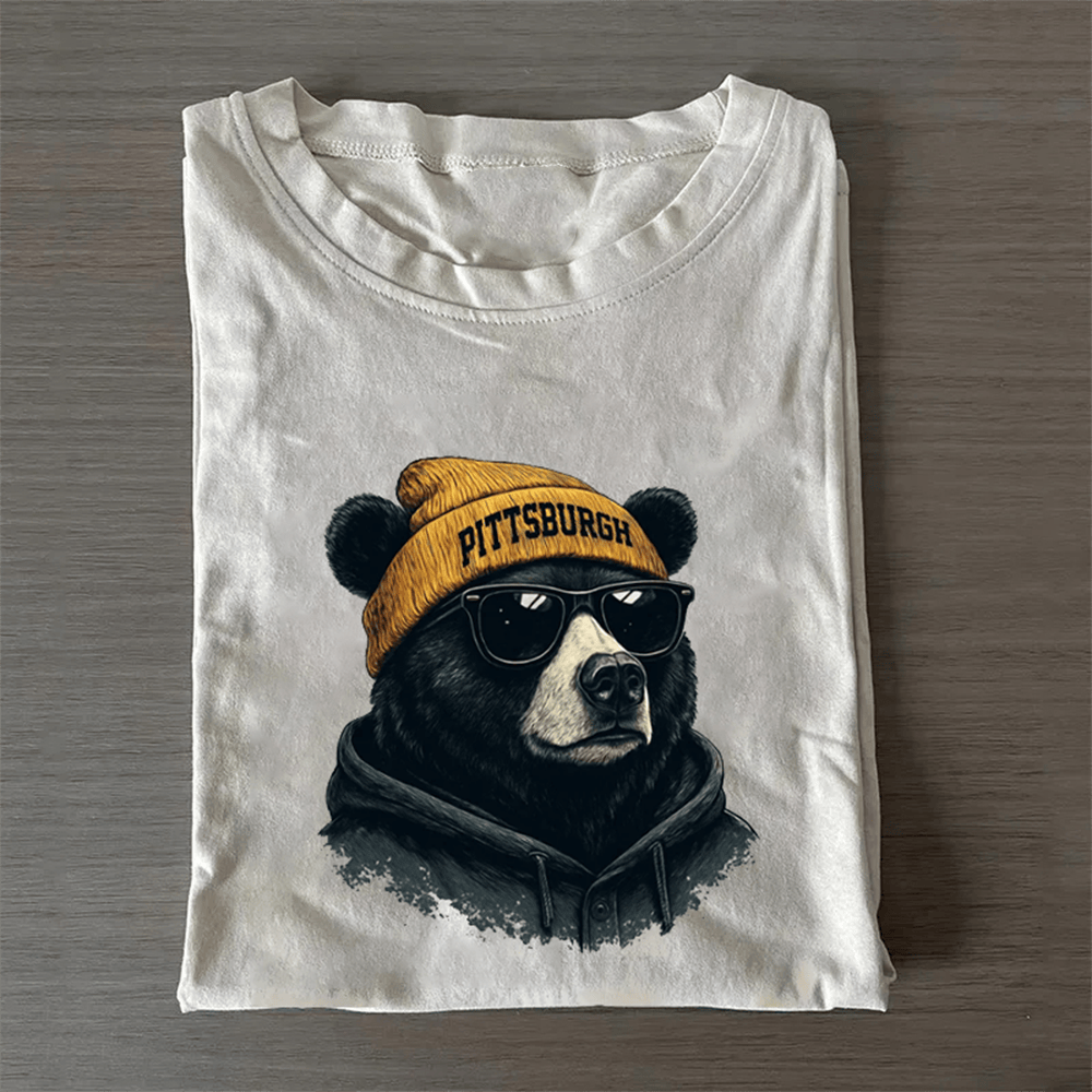 Pittsburgh Football Mascot T-Shirt Game Day Good Gifts For Football Players