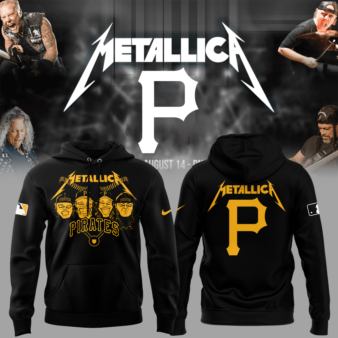 Pittsburgh Pirates Baseball Metallica Night Hoodie Baseball Fans Gifts