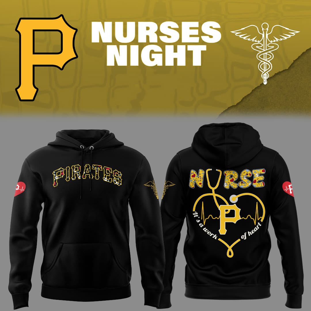 Pittsburgh Pirates Baseball Nurses Night Hoodie Baseball Fan Gifts