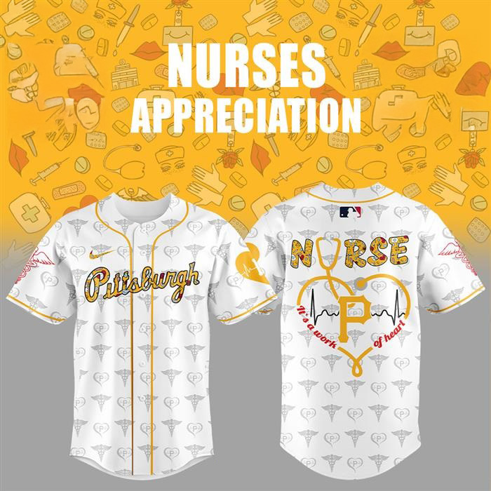 Pittsburgh Pirates Nurses Appreciation Jersey Gift For Pirates Fans