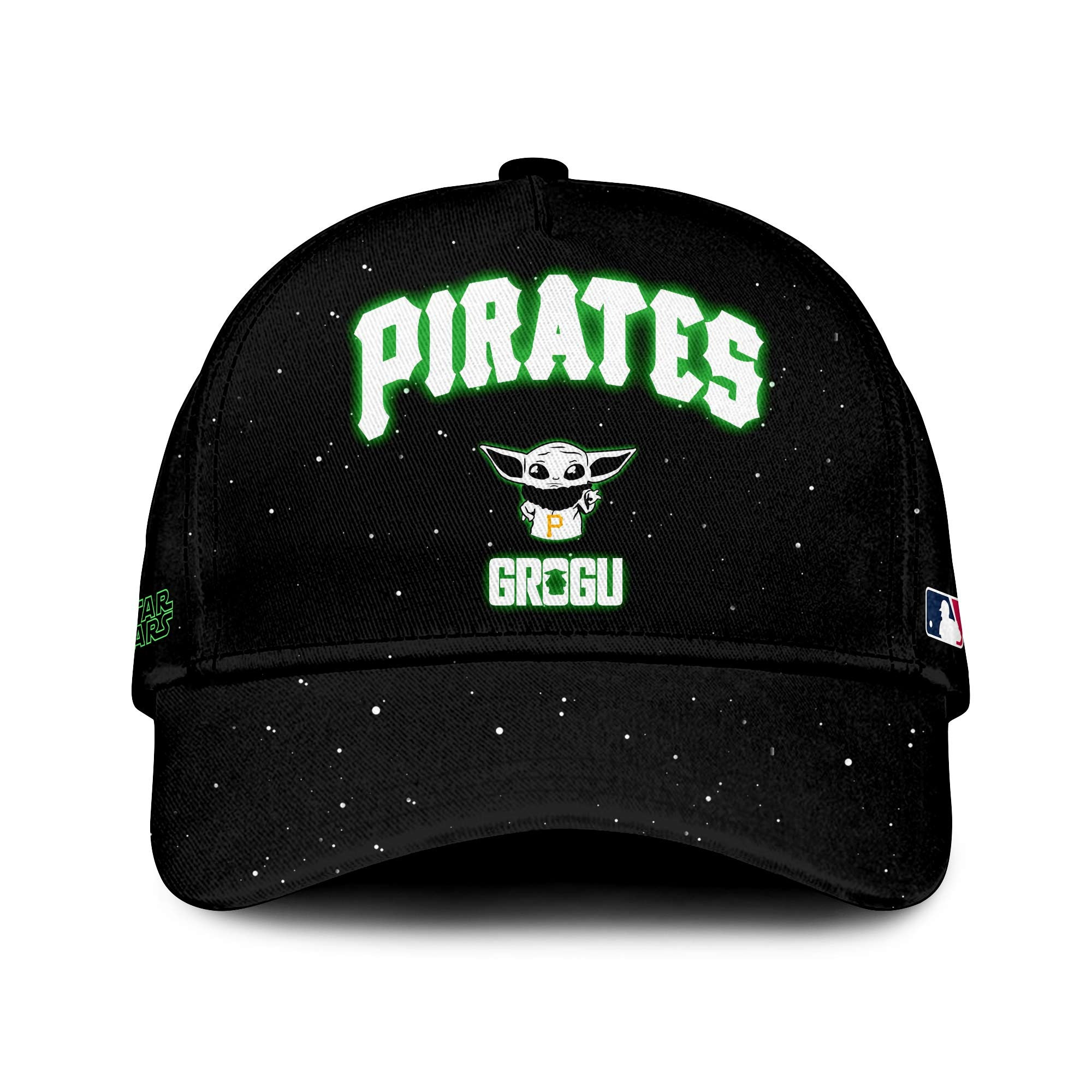Pittsburgh Pirates x Star Wars Grogu Night Hat Presents For Baseball Lovers