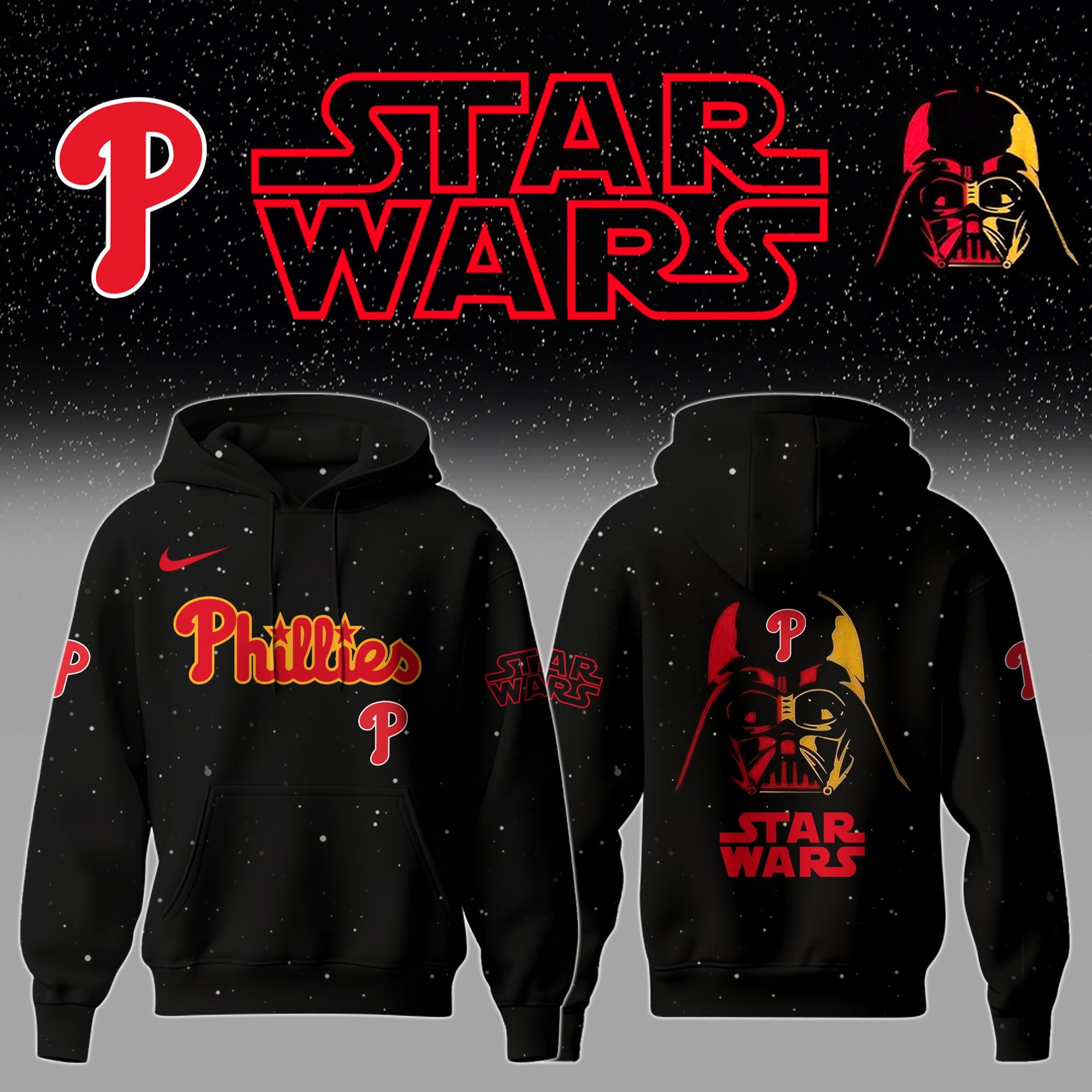 Pittsburgh Pirates x Star Wars Night Hoodie Cool Gifts For Baseball Lovers