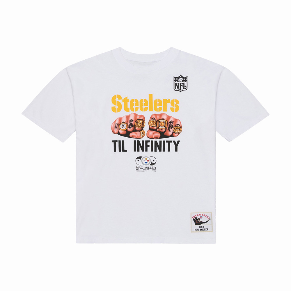 Pittsburgh Steelers x Mac Til Infinity T-Shirt Football Lover Shirt Mac Miller Fans Gift