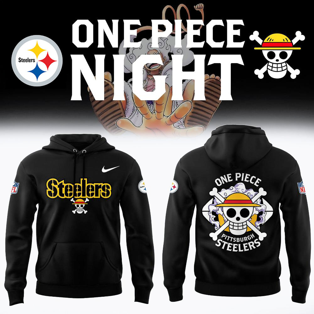 Pittsburgh Steelers x One Piece Limited Edition Hoodie Birthday Presents For Boyfriend