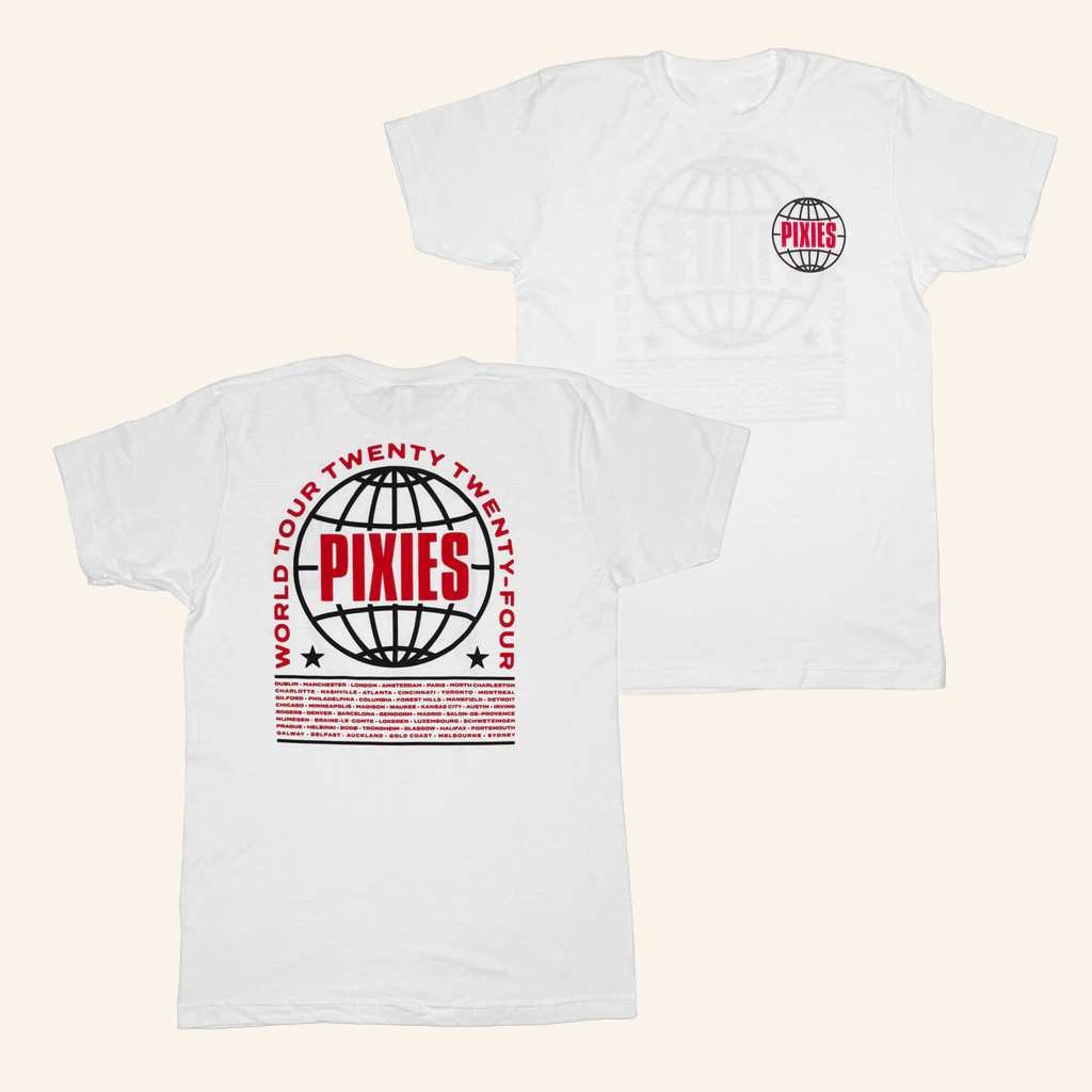 Pixies Merch Pixies International 2024 Tour T-Shirt Best Gifts For Rock Lovers Pixies Merch Pixies International 2024 Tour T-Shirt Best Gifts For Rock Lovers