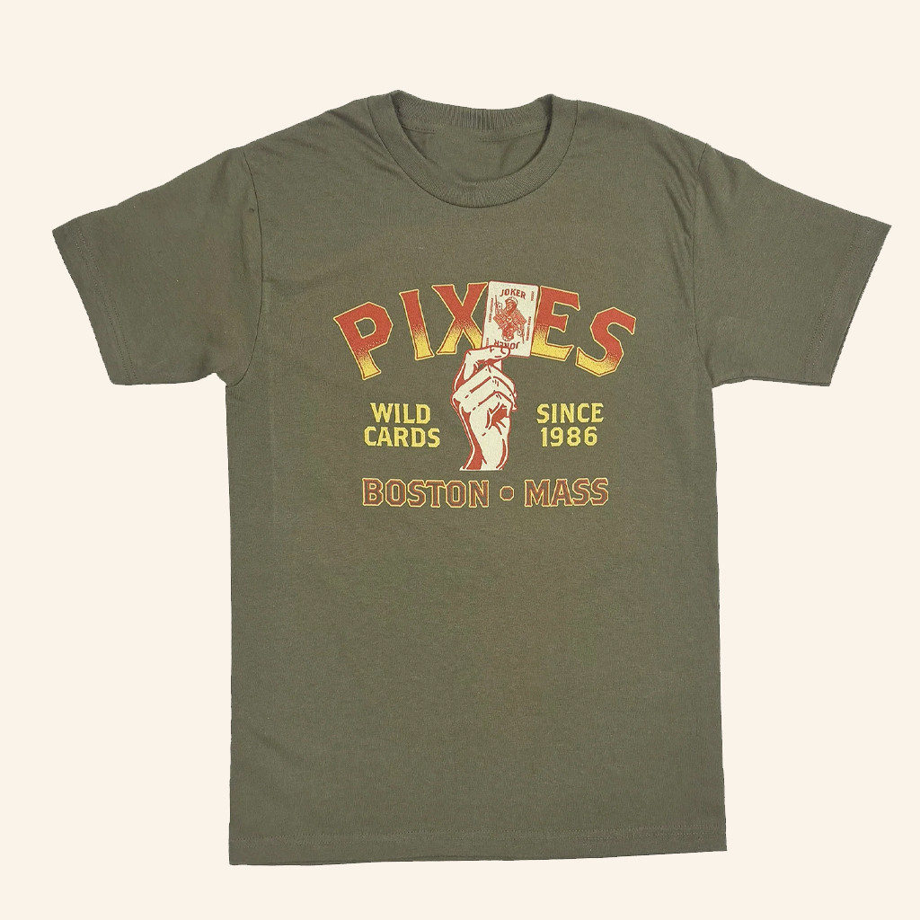 Pixies Merch Pixies Joker T-Shirt Best Gifts For Rock Band Fans