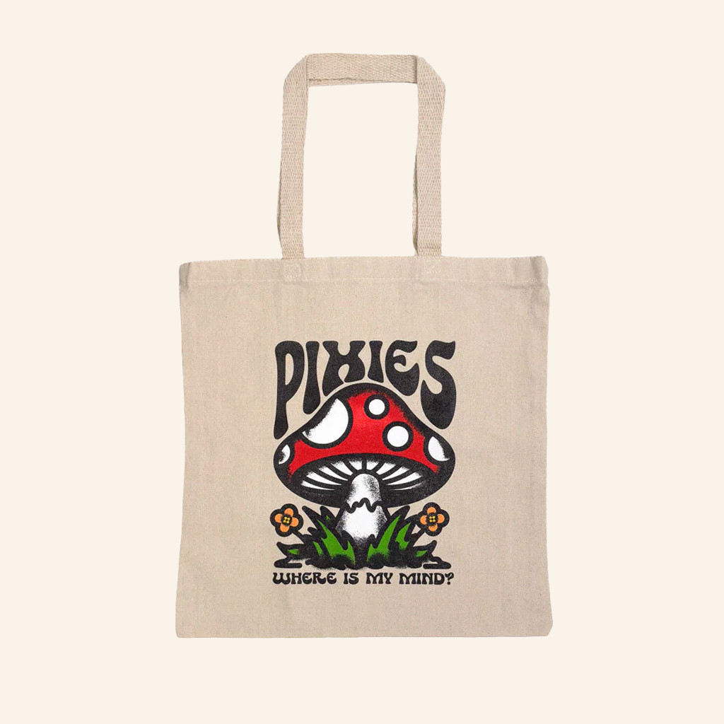Pixies Merch Pixies Mindshroom Tote Bag Gifts For Rock Band Fans