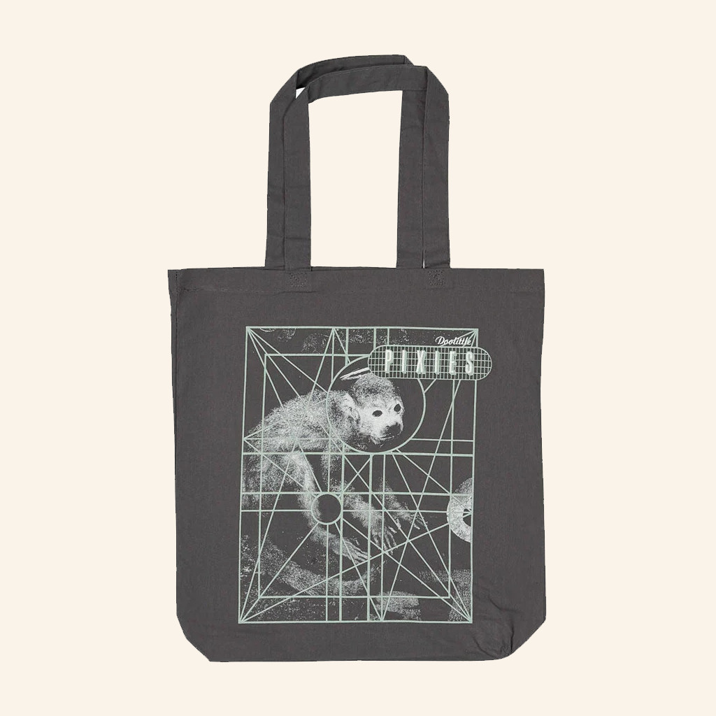Pixies Merch Pixies Monkey Grid Tote Bag Gifts For Rock Lovers