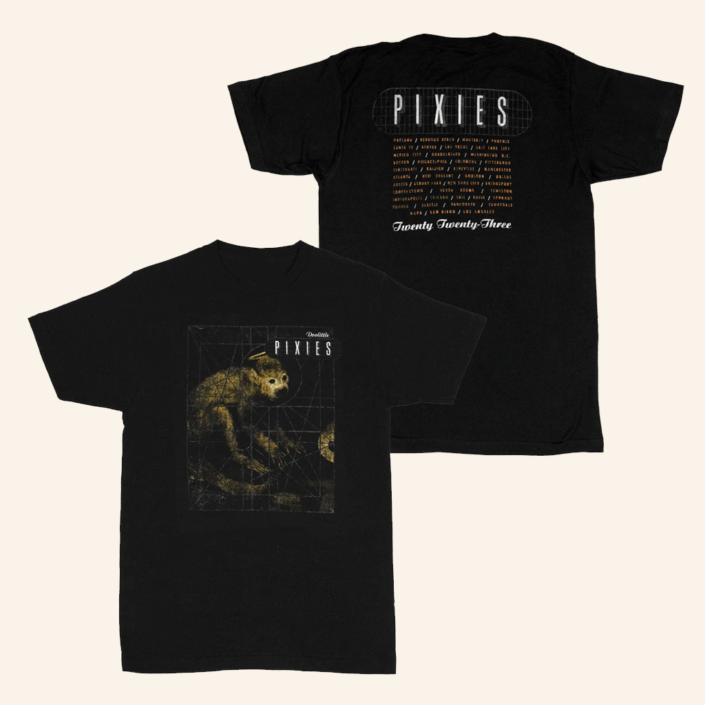 Pixies Merch Pixies Vintage Grid 2023 Tour T-Shirt Christmas Gifts For Rock Band Fans Pixies Merch Pixies Vintage Grid 2023 Tour T-Shirt Christmas Gifts For Rock Band Fans