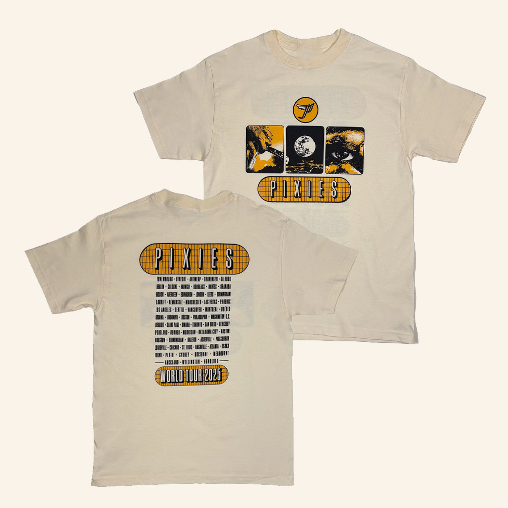 Pixies Merch Un Chien Andalou Tour T-Shirt Gifts For Rock Band Fans Pixies Merch Un Chien Andalou Tour T-Shirt Gifts For Rock Band Fans