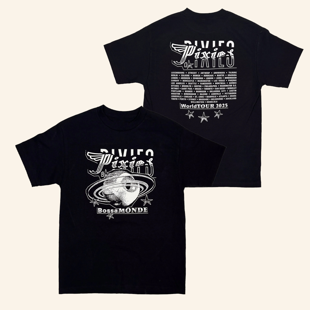 Pixies Merch Xerox Monde Tour T-Shirt Birthday Gifts For Rock Band Fans Pixies Merch Xerox Monde Tour T-Shirt Birthday Gifts For Rock Band Fans