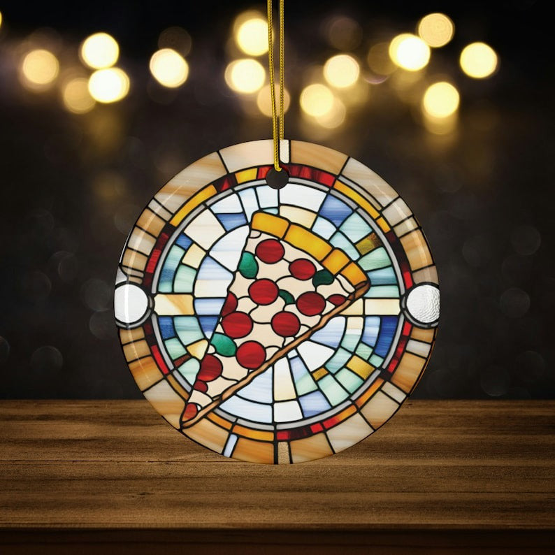 Pizza Ornament Junk Food Christmas Tree Ornaments Gifts For For Pizza Lovers