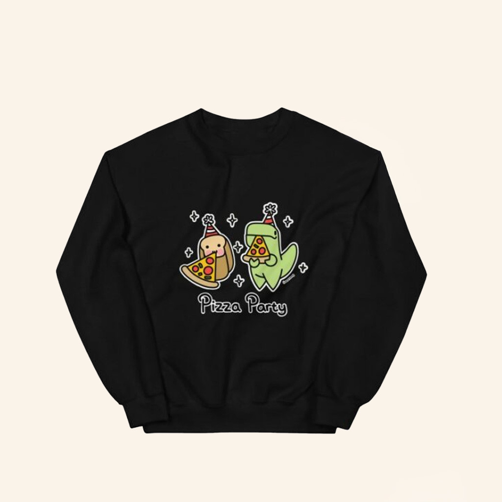 Pizza Party Sweatshirt Loof And Timmy Merch Birthday Gift Ideas For Her Pizza Party Sweatshirt Loof And Timmy Merch Birthday Gift Ideas For Her