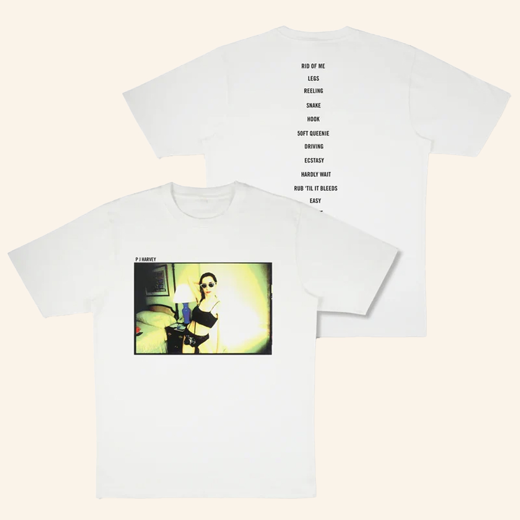 PJ Harvey Merch 4-Track Demos White T-Shirt Christmas Gifts For Music Lovers PJ Harvey Merch 4-Track Demos White T-Shirt Christmas Gifts For Music Lovers