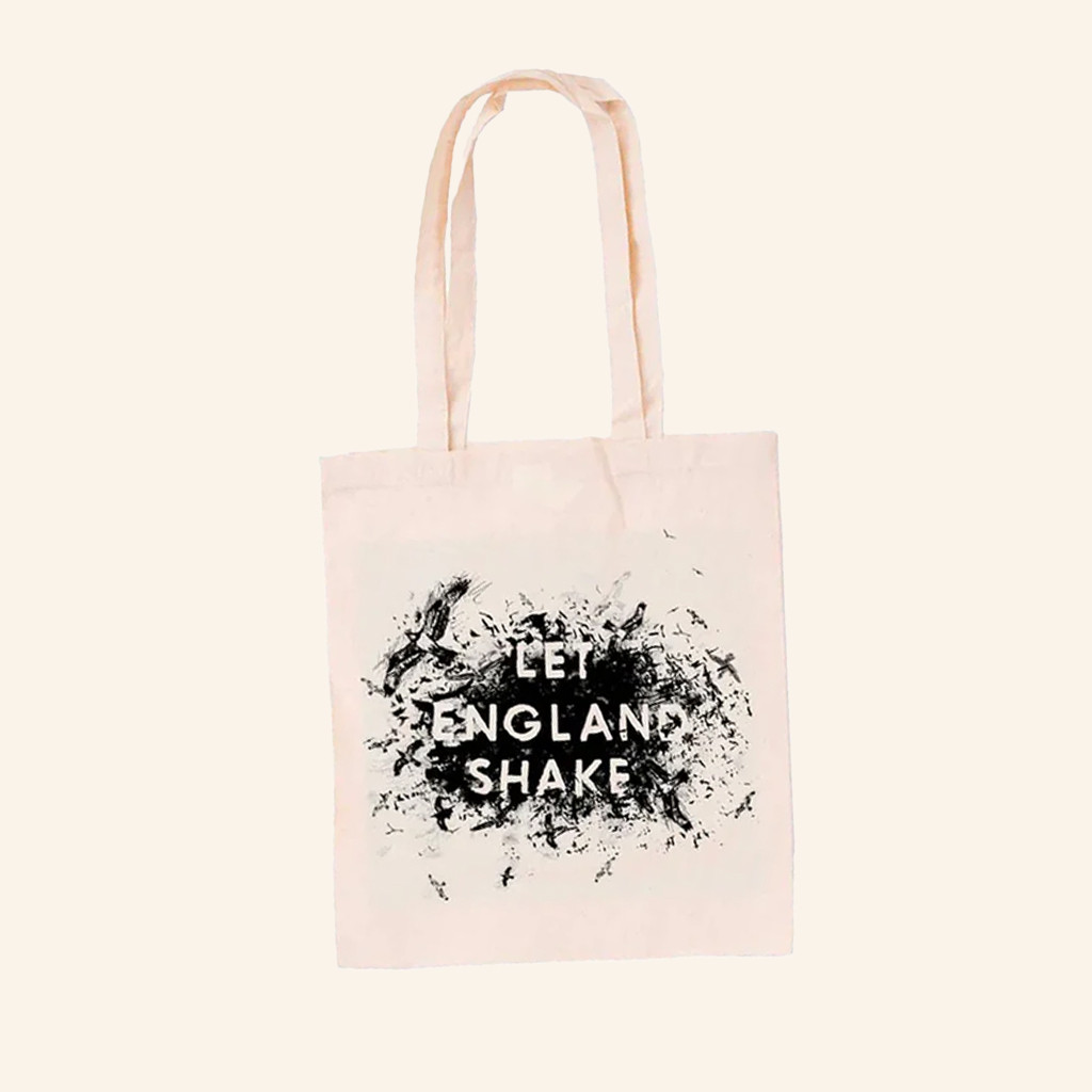 PJ Harvey Merch Let England Shake Tote Bag Christmas Gifts For Music Lovers PJ Harvey Merch Let England Shake Tote Bag Christmas Gifts For Music Lovers