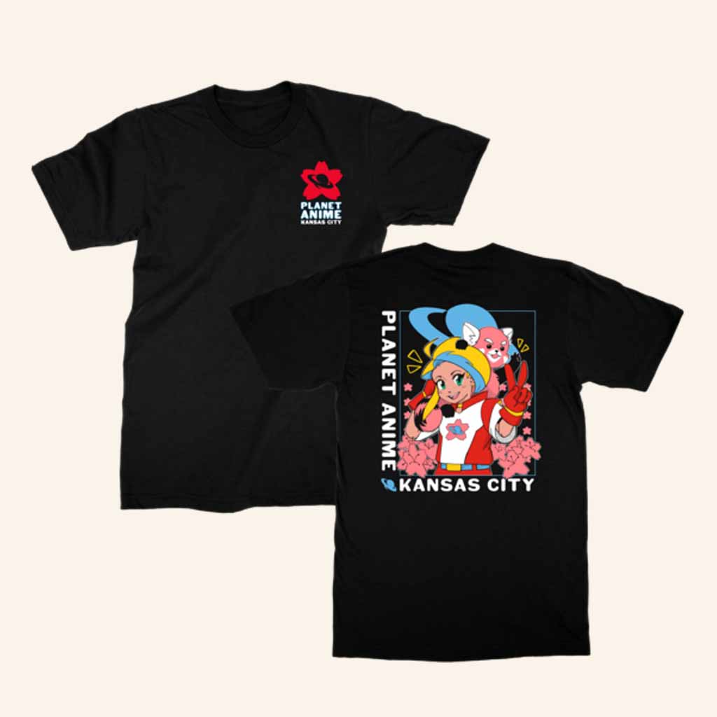 Planet Anime Merch Kansas City Event T-Shirt Christmas Gift Ideas For Anime Fans Planet Anime Merch Kansas City Event T-Shirt Christmas Gift Ideas For Anime Fans