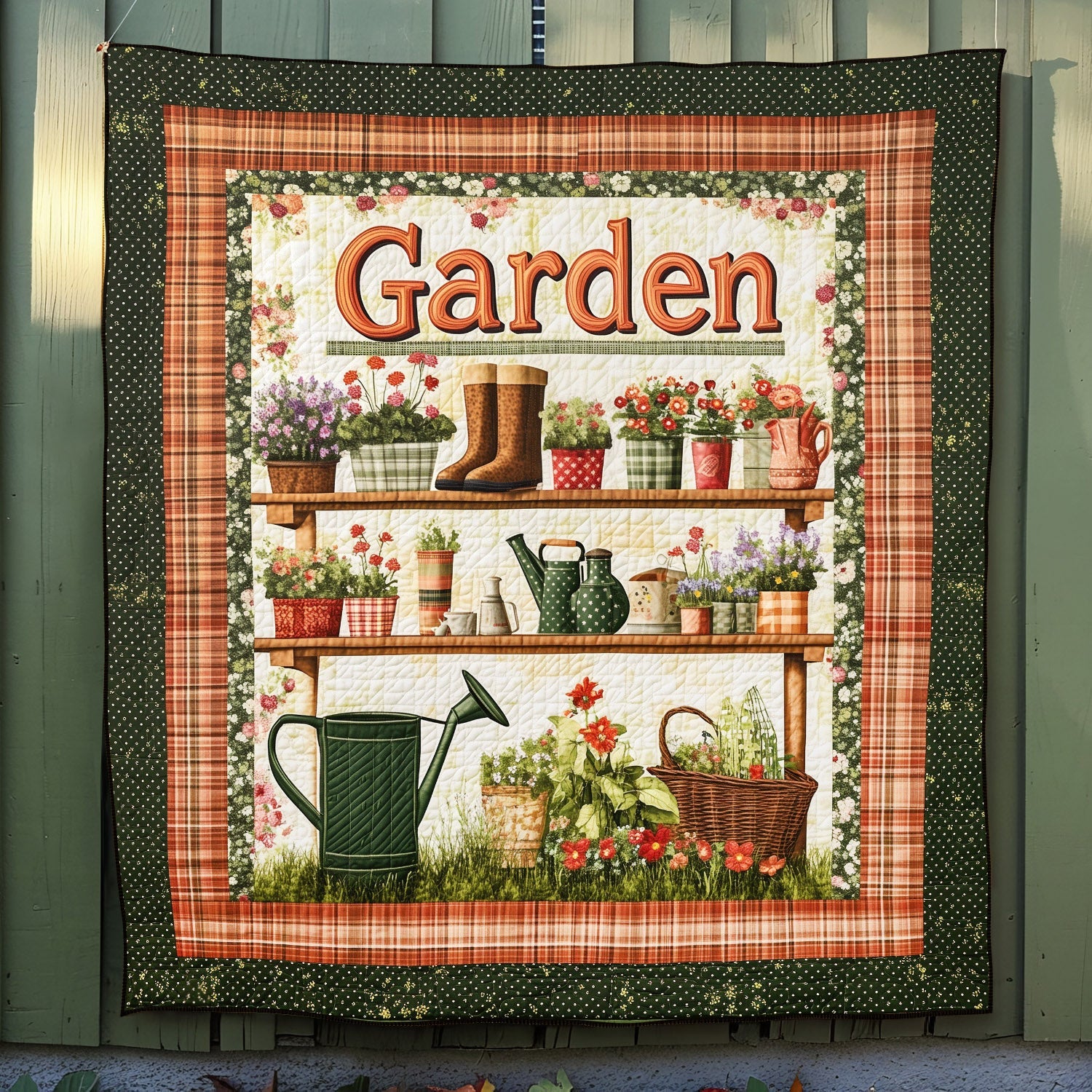 Planter Pride Quilted Blanket Gifts For Garden Lovers